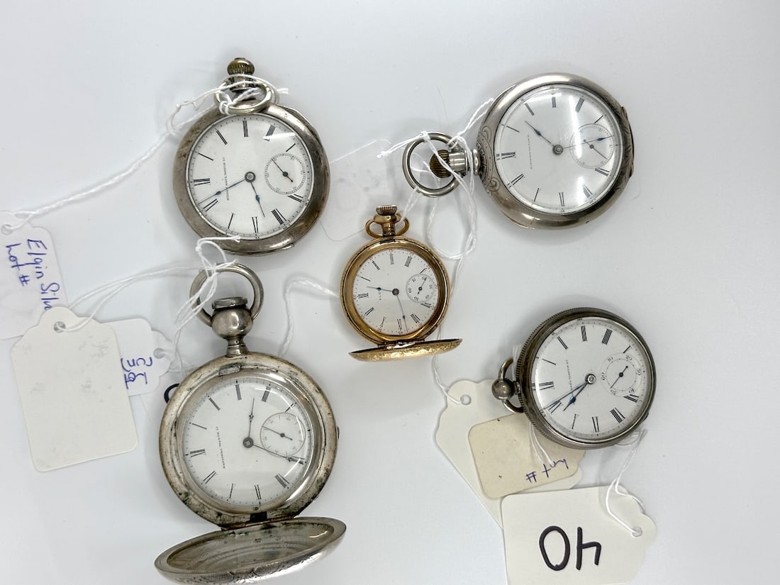 Group of 5 Pocket Watches (1 of 1)