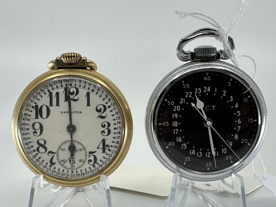 Two Hamilton Pocket Watches (1 of 2)