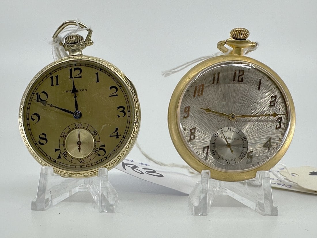 Two Hamilton Pocket Watches (1 of 2)
