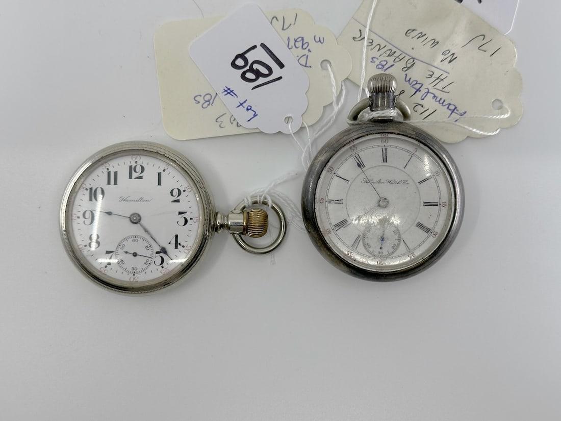 Two Hamilton Pocket Watches (1 of 2)