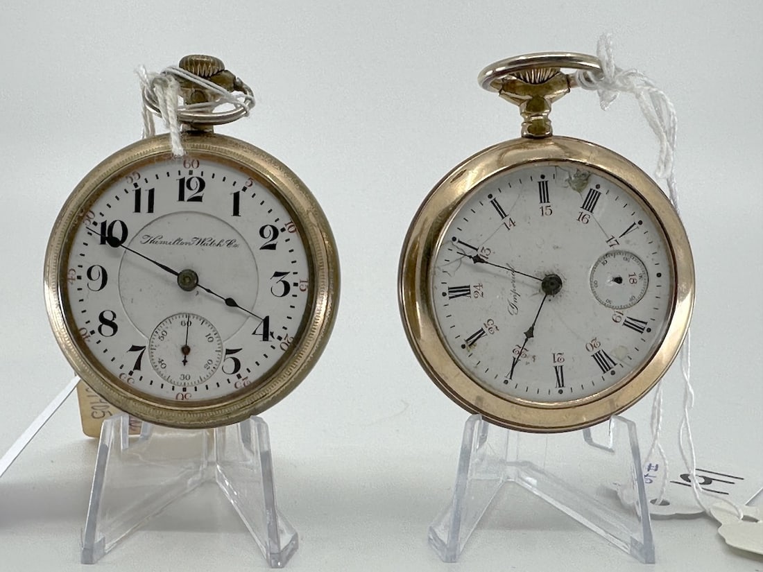 Two Hamilton Pocket Watches (1 of 2)