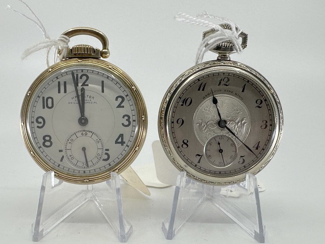 Two Hamilton Pocket Watches (1 of 2)