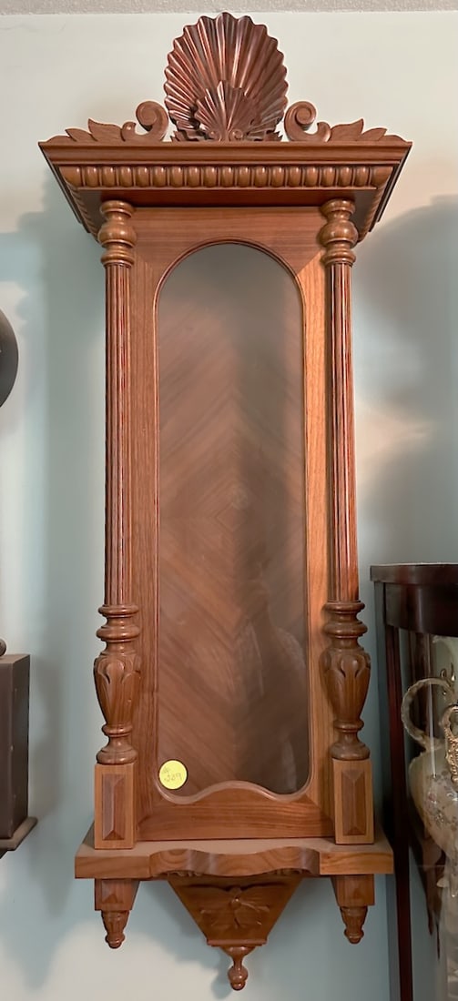 Walnut Wall clock case (1 of 2)