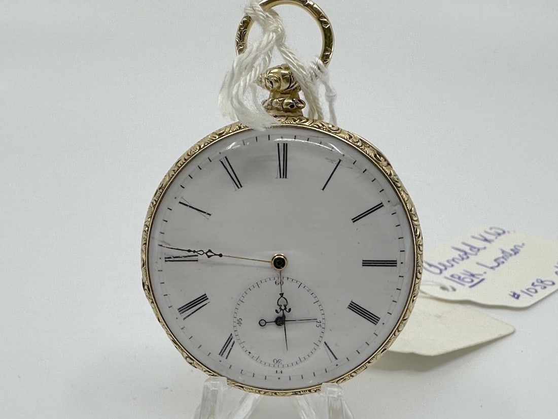 Arnold 18k Pocket Watch (1 of 3)