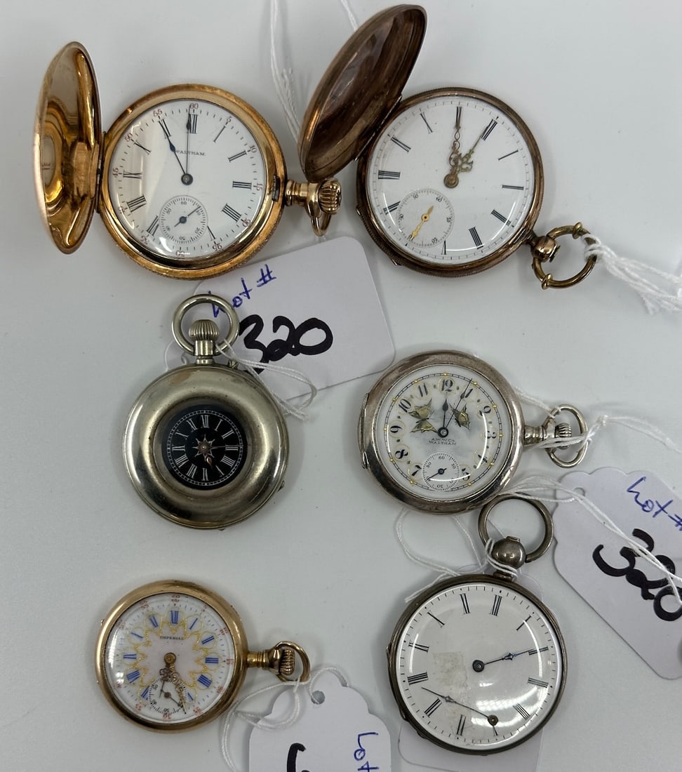 Group of 6 Ladies Pocket Watches (1 of 2)