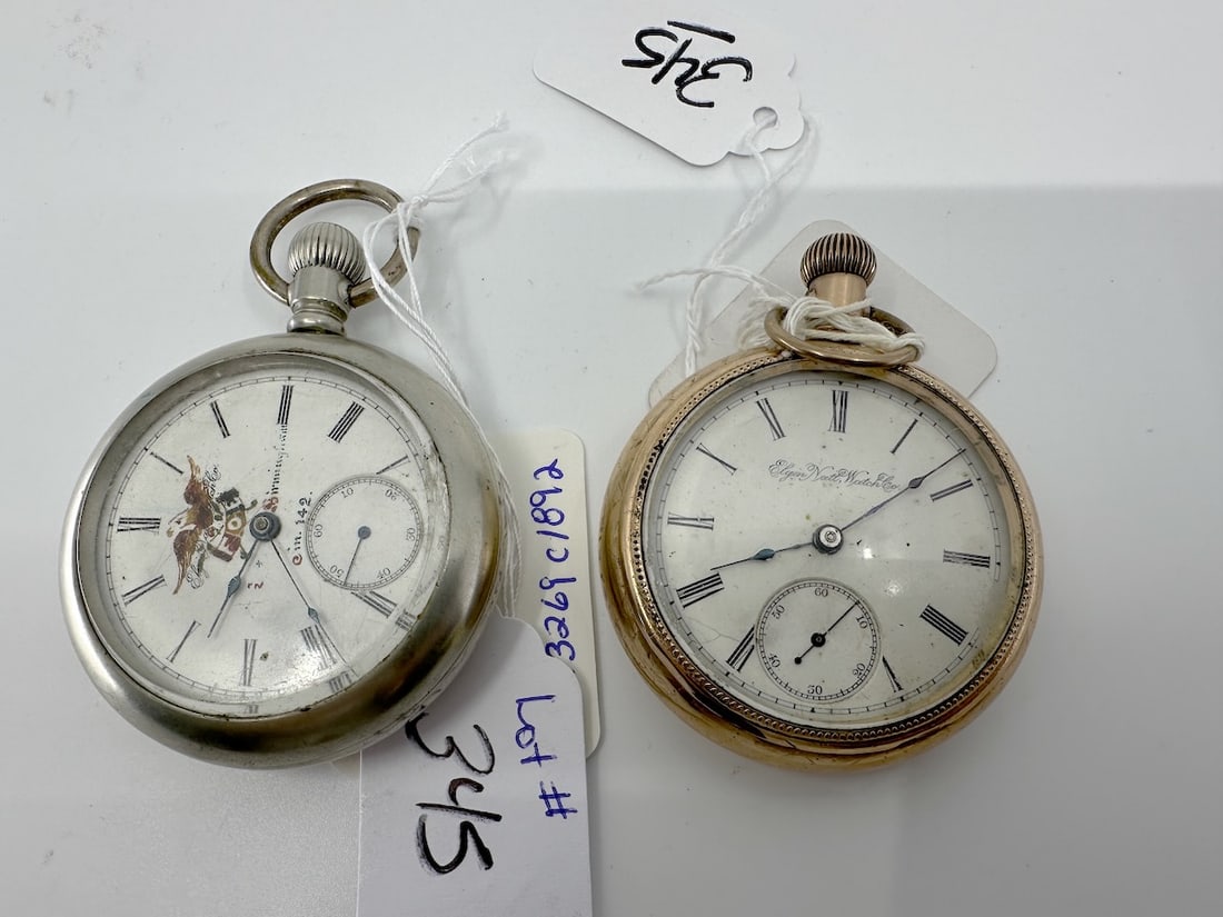 Two Elgin Pocket Watches (1 of 2)