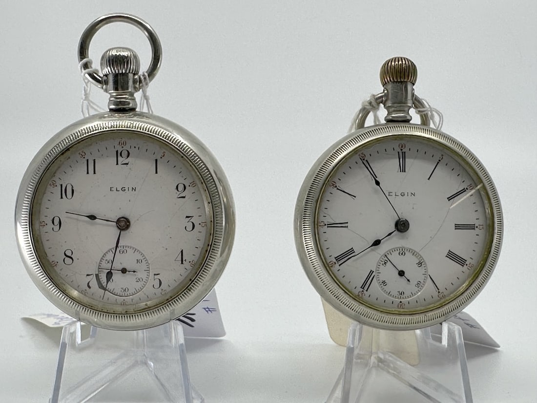 Two Elgin Pocket Watches (1 of 3)