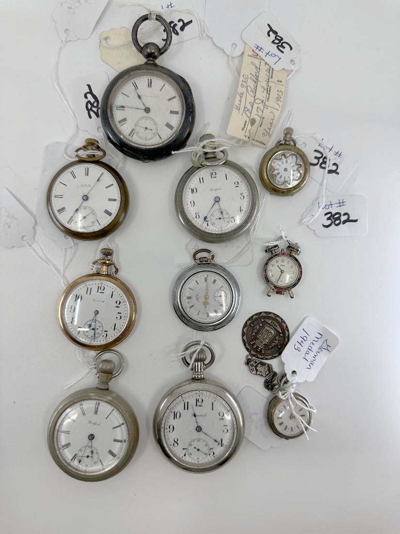 Group of 10 Pocket Watches (1 of 2)