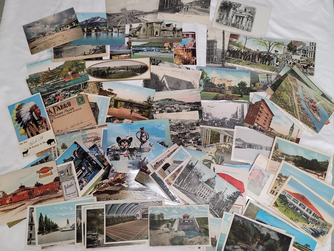 Group of 100 Postcards (1 of 1)