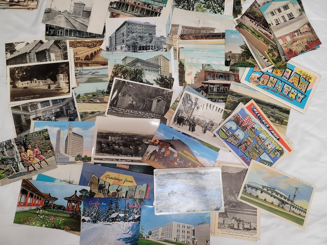 Group of 100 Postcards (1 of 1)