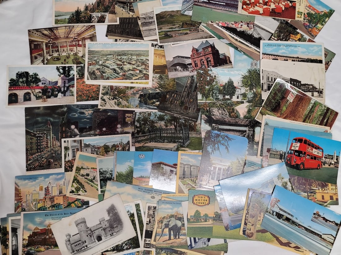 Group of 100 Postcards (1 of 1)