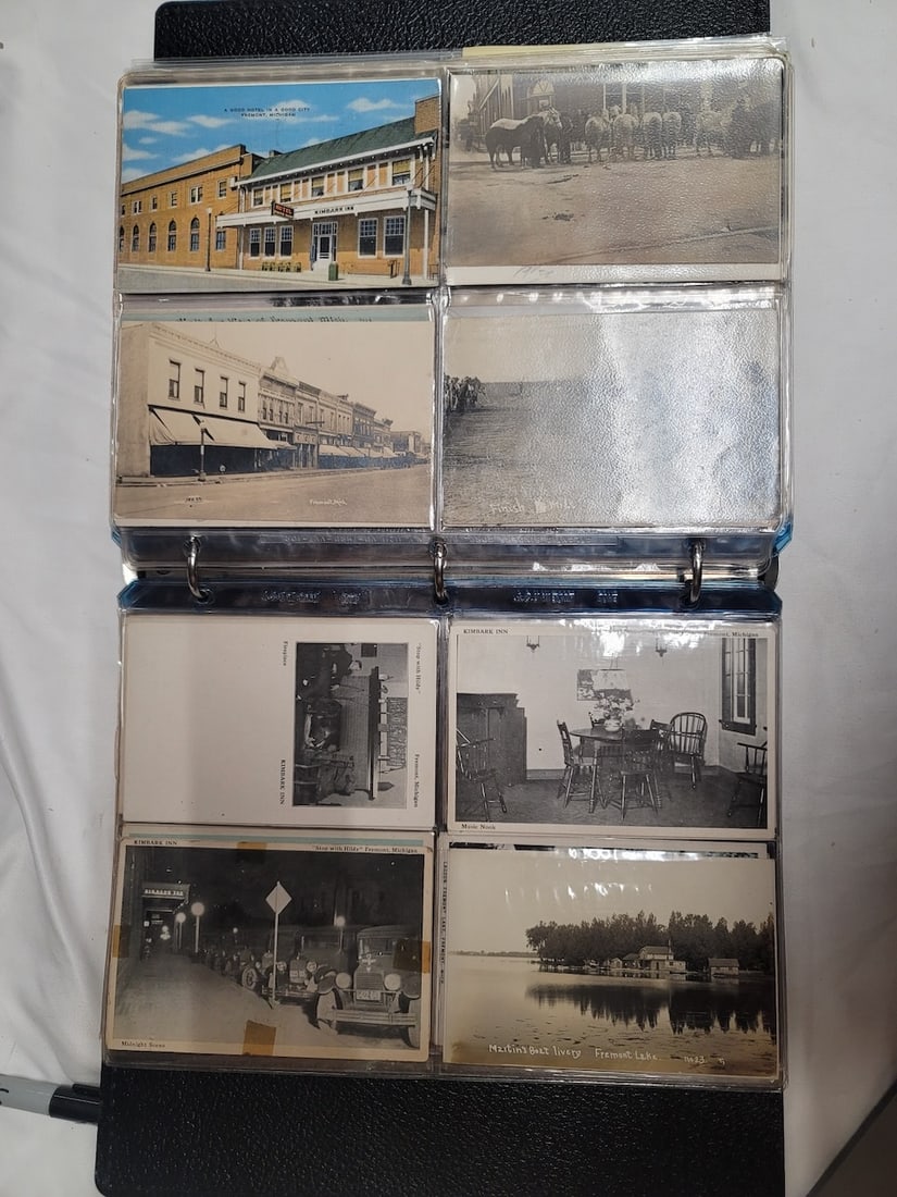 Group of Postcards in Binder (1 of 3)