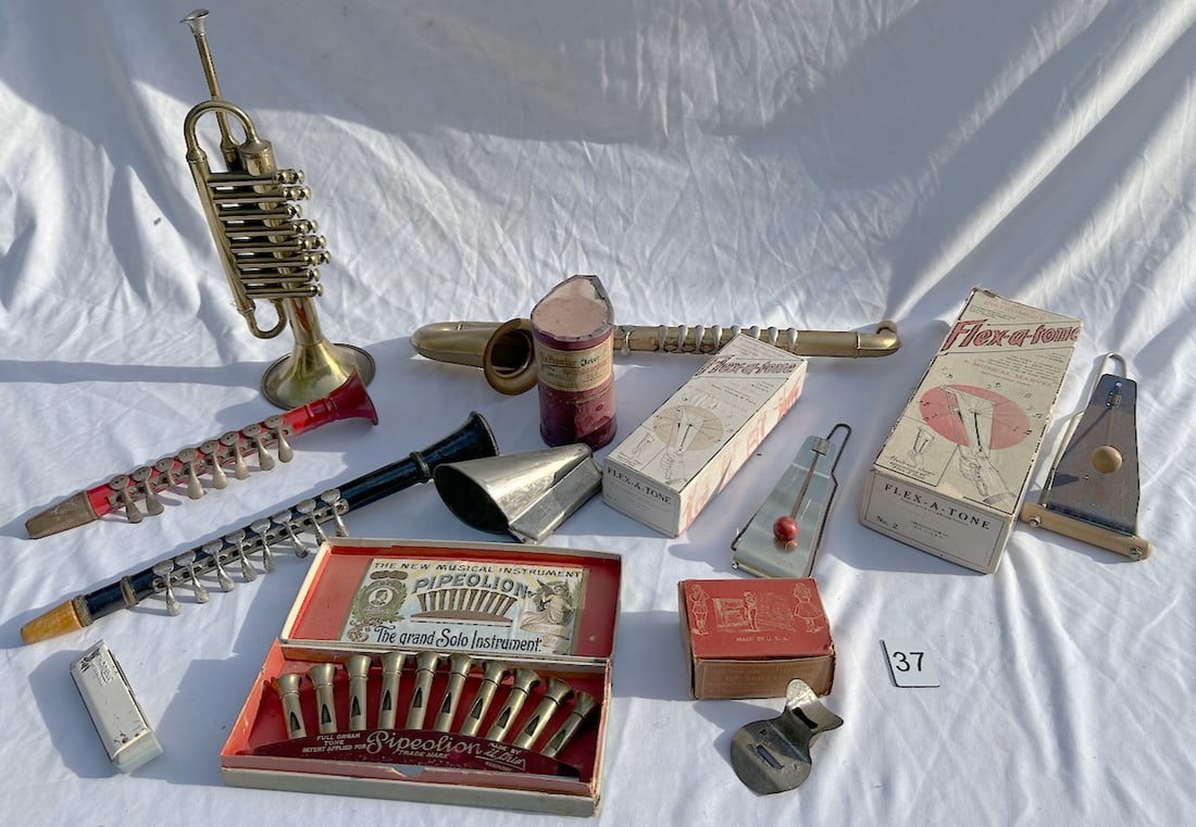 Group of Metal Musical Instruments (1 of 9)