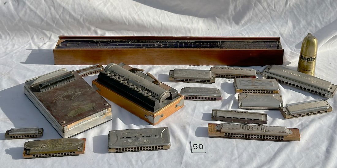 Hohner Harmonicas and Piano Tuning Scale (1 of 8)