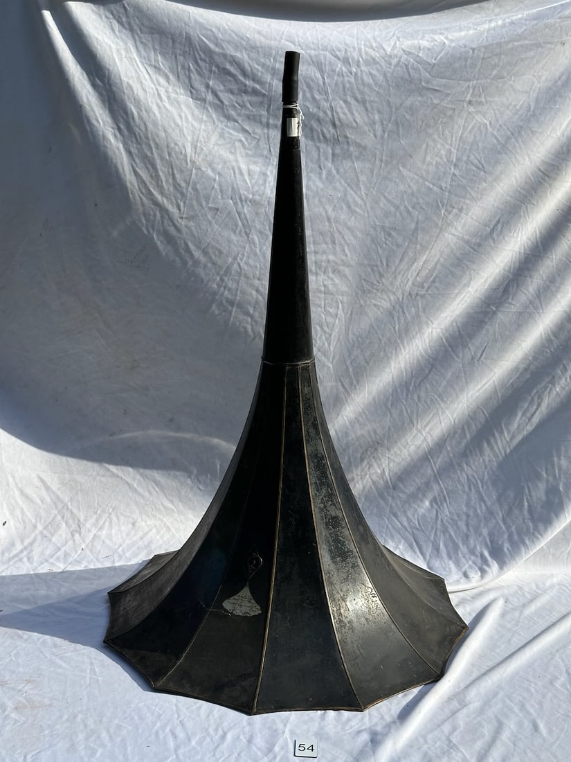 Edison Triumph horn: Original decal