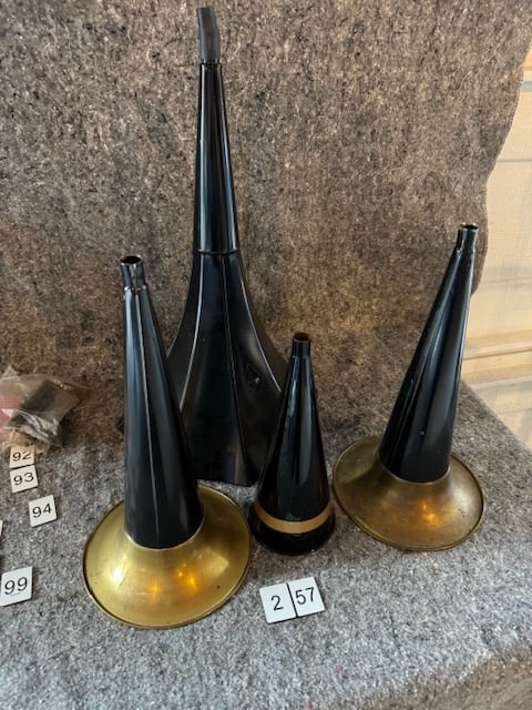 4 Phonograph Horns (1 of 1)