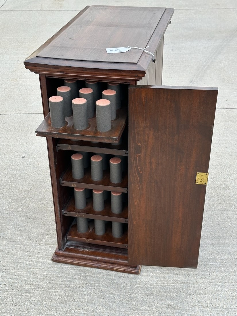 Single Door Cylinder Record Cabinet (1 of 3)