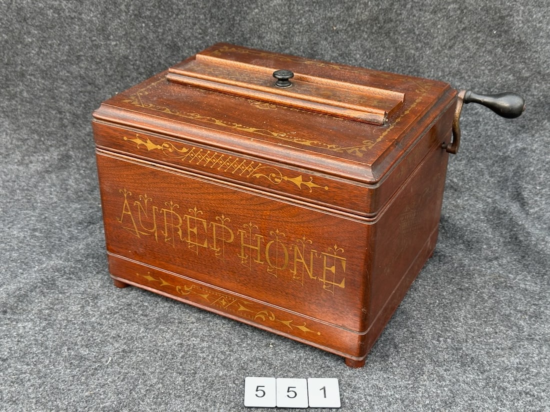 Aurephone Organette Paper Roll Organ (1 of 4)