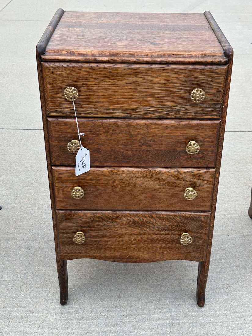 four Drawer cylinder Record Cabinet (1 of 3)