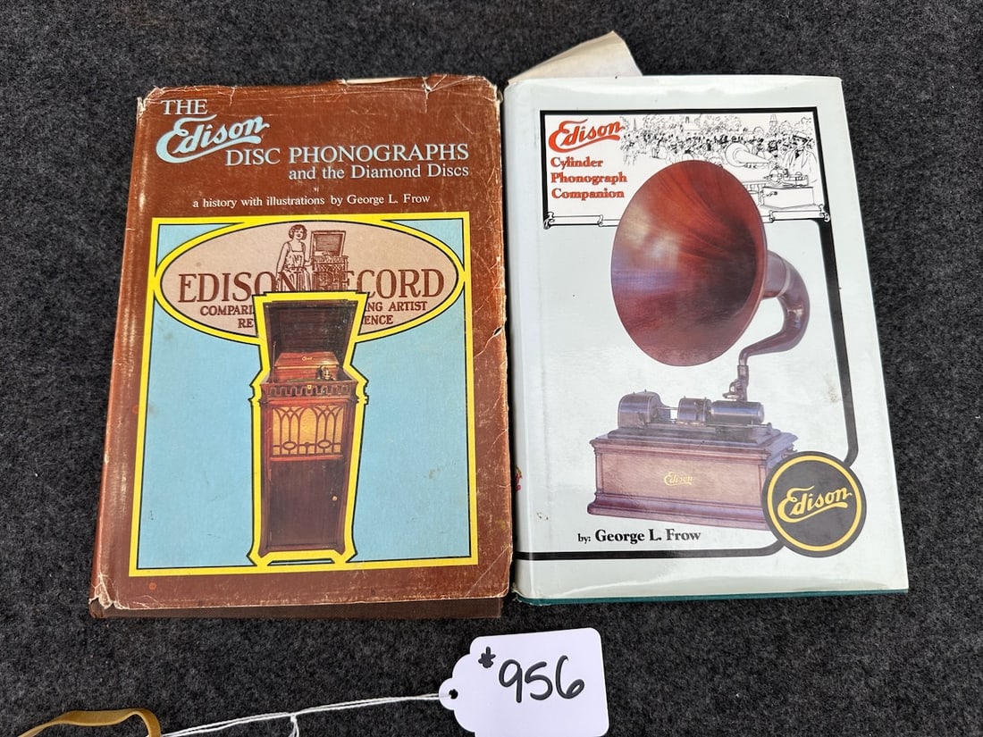 Two Edison Phonograph Reference Books (1 of 1)