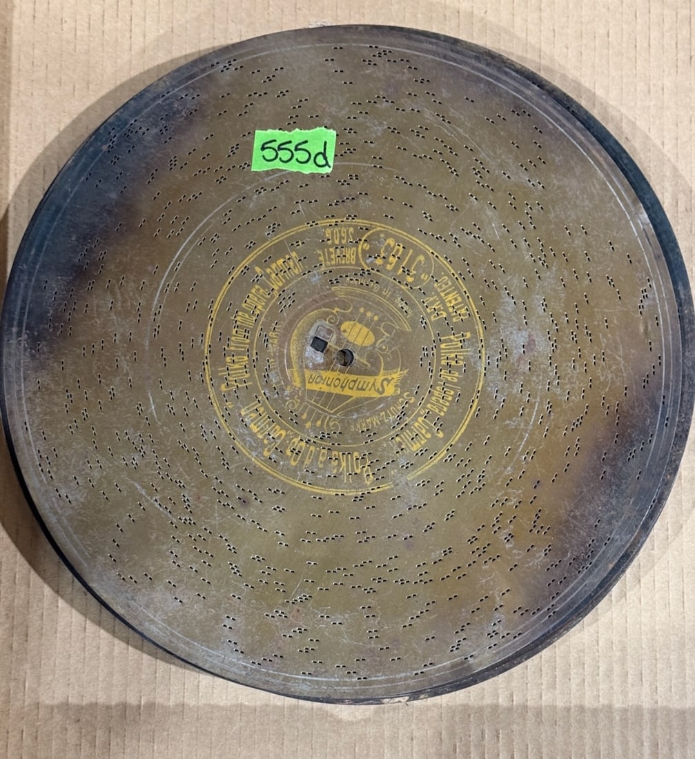 10 11-3/4" Symphonion Discs: One Lot