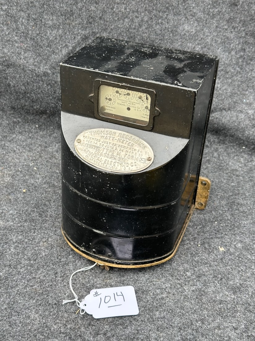 Thomson GE Recording Watt-Meter box (1 of 4)