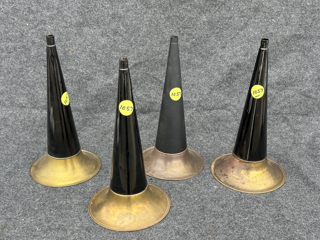 4 14" Brass Bell Horns (1 of 1)