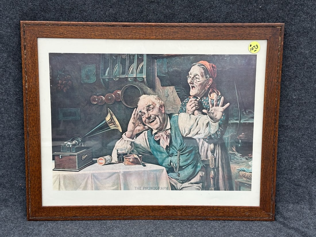"The Phonograph Framed Print (1 of 2)