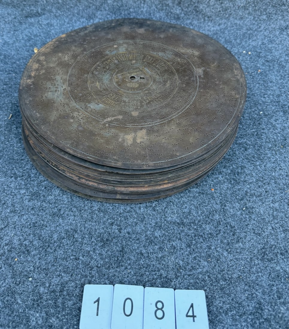 24- 11-7/8" Music Discs: One Lot