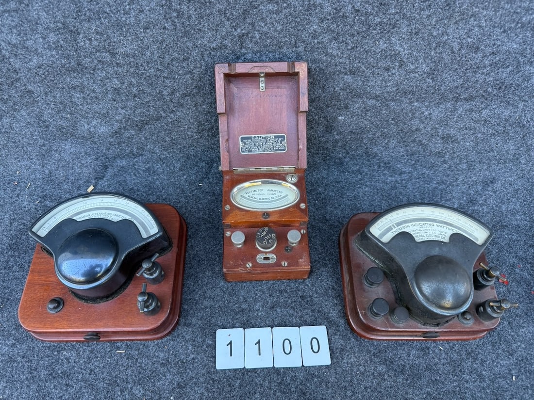 Group of Ammeter and Watt meter's (1 of 4)