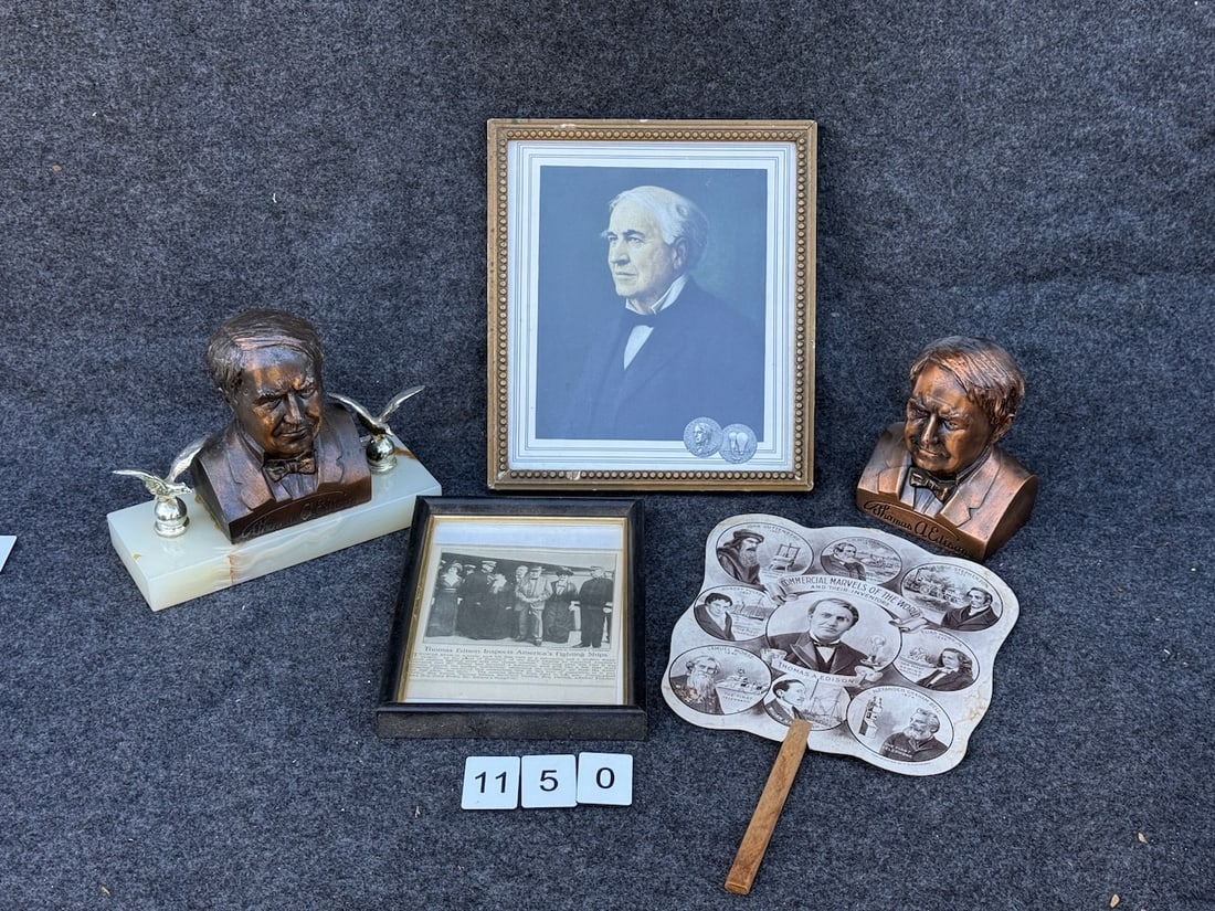 Group of Edison Items (1 of 6)