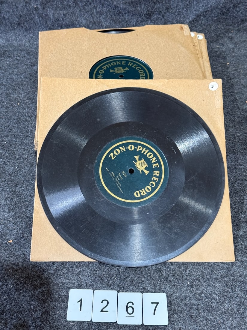 21 Zonophone Records: One Lot
