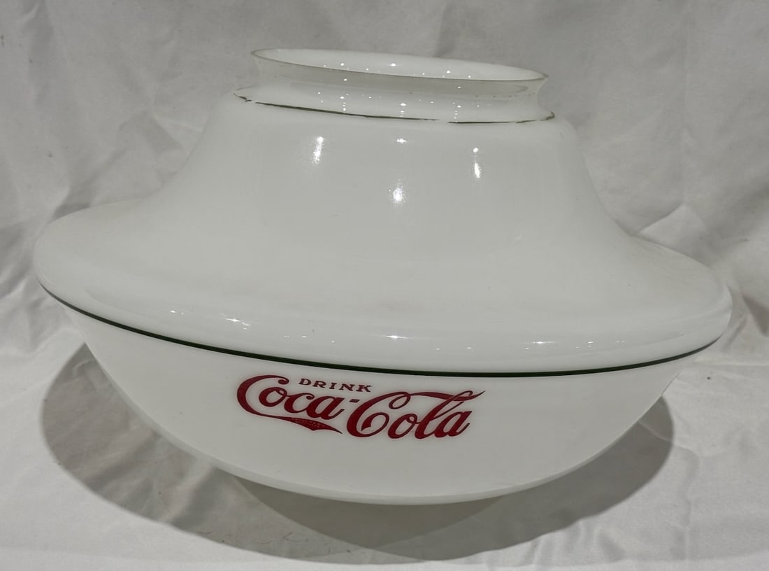 Coca-Cola Light Fixture Globe Only (1 of 3)