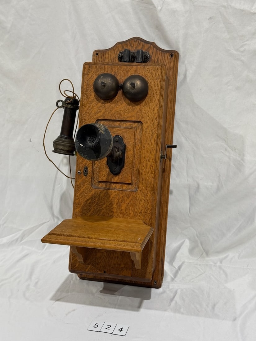 Stromberg-Carlson Wood Wall Telephone (1 of 3)