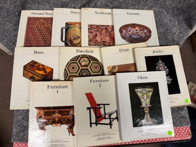 Set of 11 "Smithsonian Illustrated Library of Antiques" Books (1 of 1)