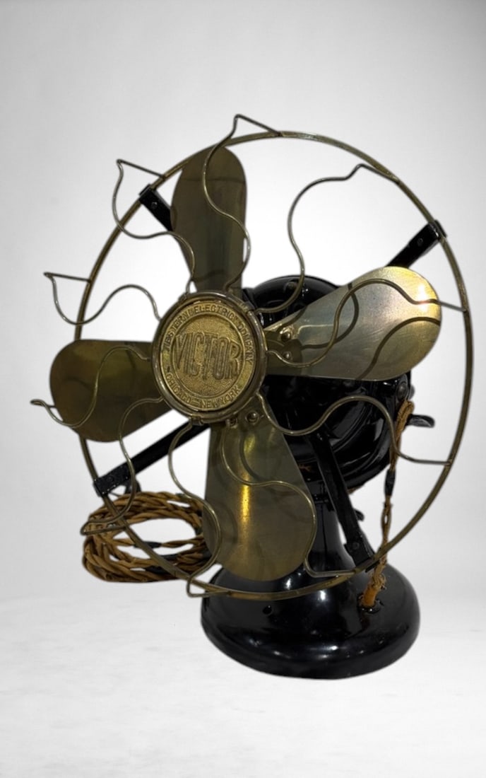 Western Electric "Victor" Brass Blade Fan (1 of 3)