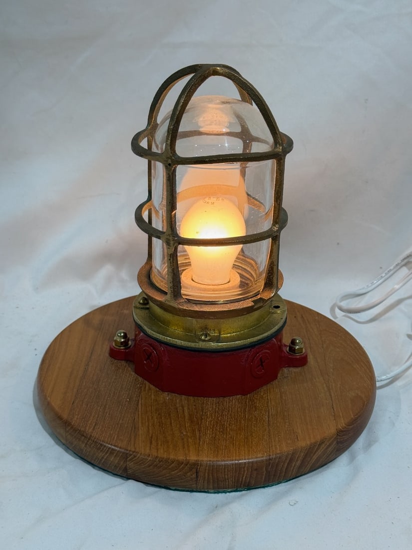 Copper & Metal Nautical Light (1 of 3)