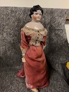 Large China Head Doll (1 of 2)