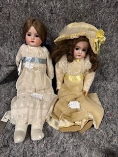 2 Bisque Head Dolls (1 of 3)