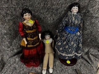3 China Head Dolls (1 of 3)