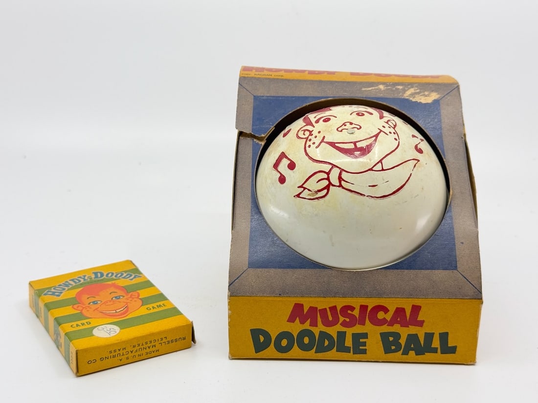 Howdy Doody Music Doodle Ball and Card Game (1 of 4)