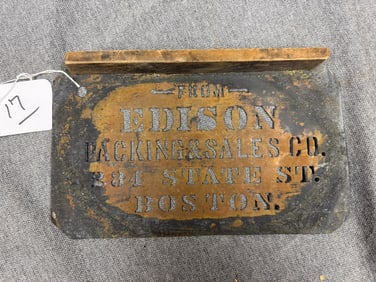 Antique Crate Stencil