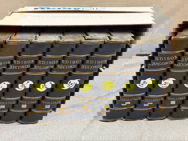 Edison Diamond Disc Record Albums