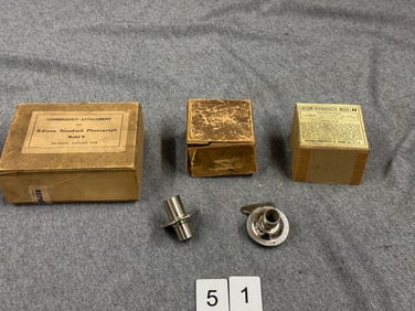 Group of Phonograph Items