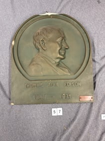 Edison Memorial Plaque