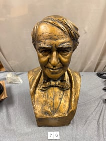Large Edison Bust