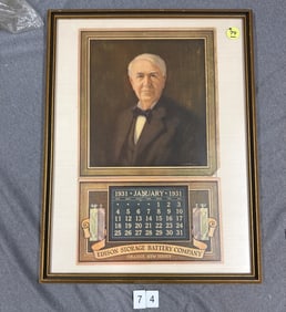 1931 Calendar of Edison