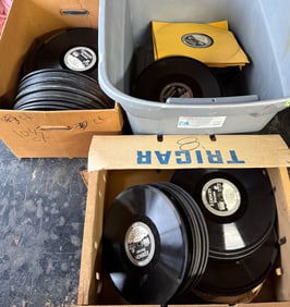 Group of Edison Diamond Disc Records