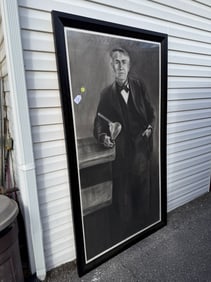 Full Length Portrait of Thomas Edison