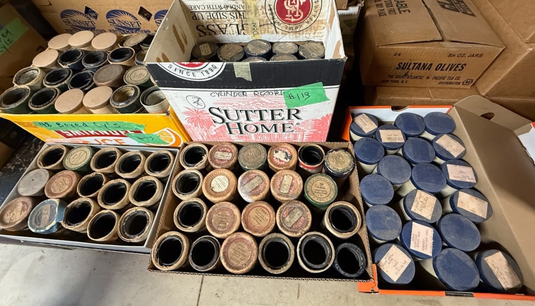 Group of Cylinder Records (1 of 1)